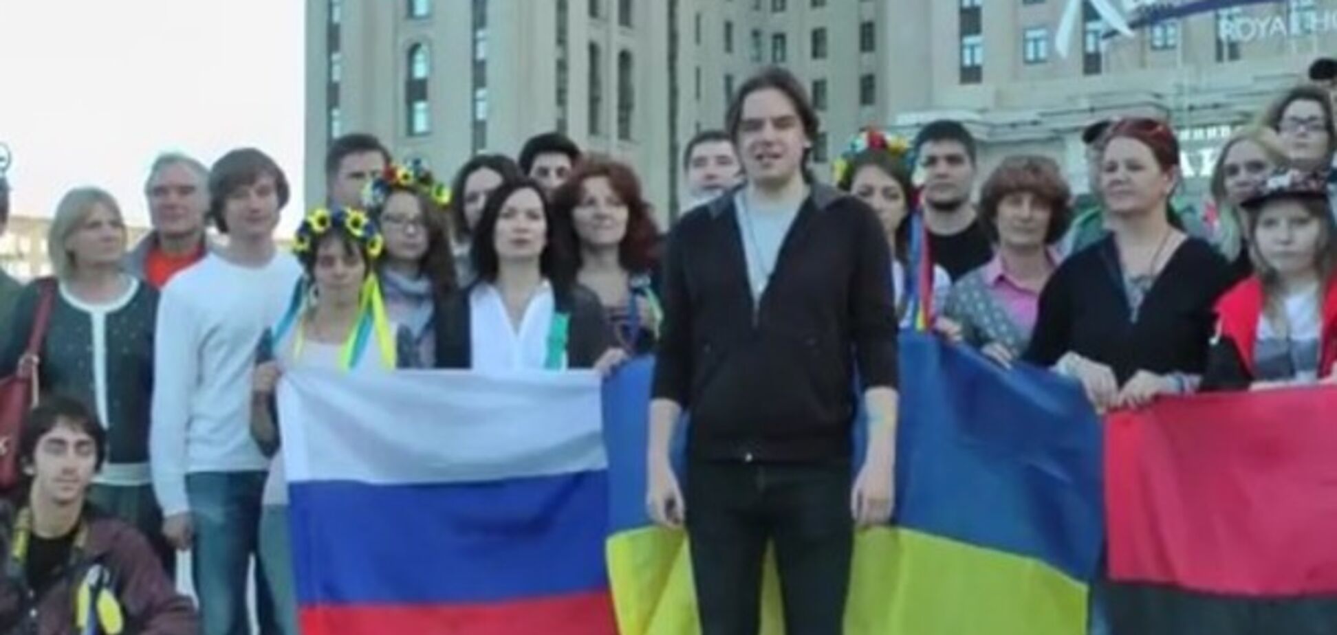 Москвичи – украинцам: вы обязательно победите, потому что за вами правда!