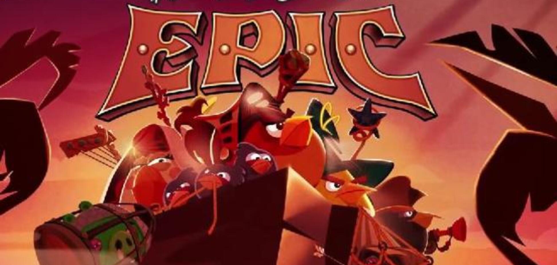 Мобильная игра Angry Birds получила продолжение в виде RPG