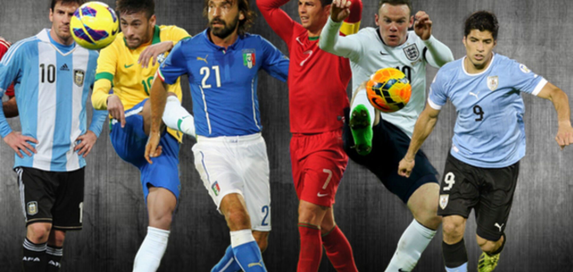 Сравнение 10 главных звезд чемпионата мира. Интерактивная графика