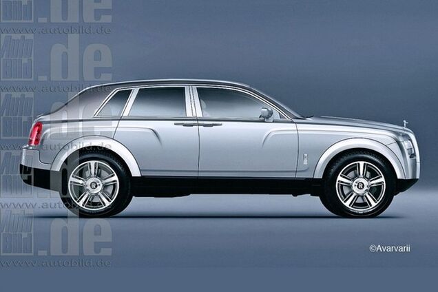 Кроссовер от Rolls-Royce будет носить 'алмазное' имя