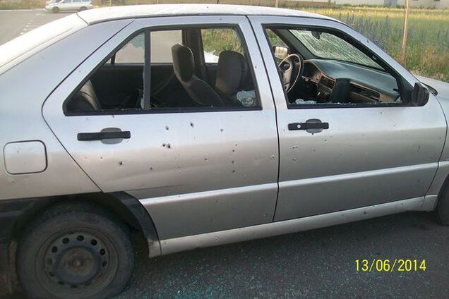 В Луганске взорвали и расстреляли машины на территории управления ГАИ