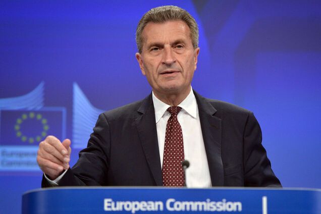 Еврокомиссар ждет, что Украина в понедельник заплатит $1 млрд РФ за газ