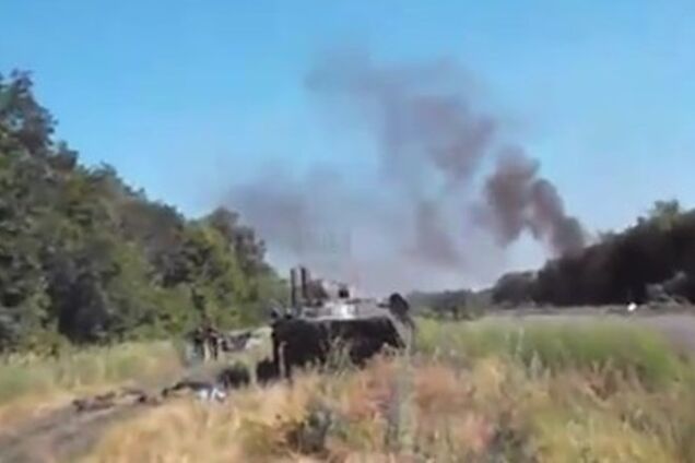 Террористы взяли в плен восемь бойцов батальона 'Айдар'. Видеофакт