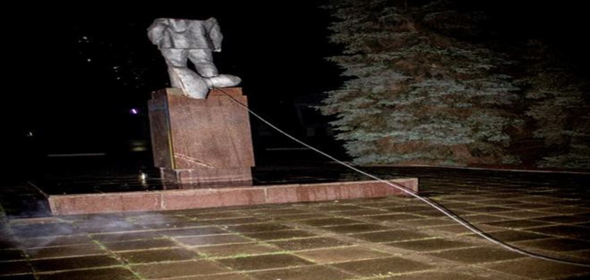 Три Леніна 'упало' на Херсонщині