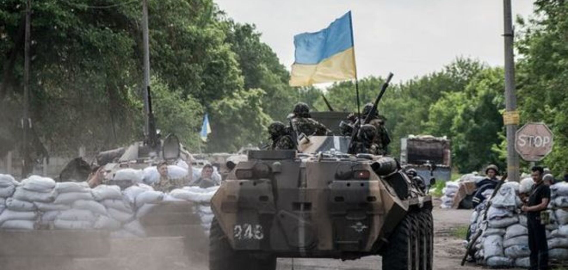 Українські військові знищили бойовиків в селі Закотне і взяли під контроль міст через Сіверський Донець