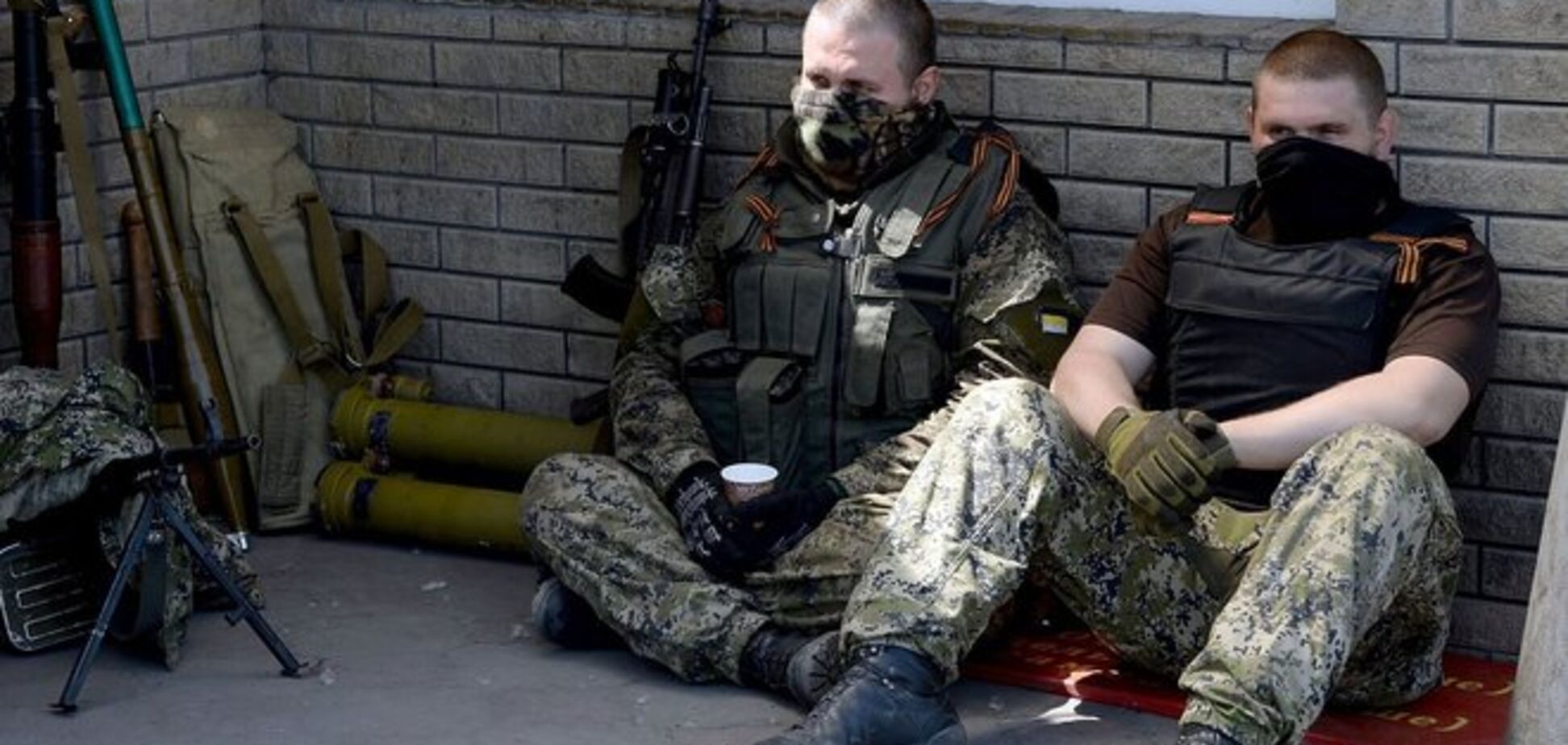 Террористы заявляют, что подбили украинский танк и три БМД в ходе боя под Ямполем