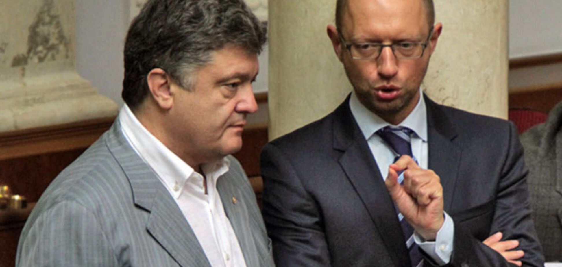 Яценюк назвав Порошенко останнім шансом України