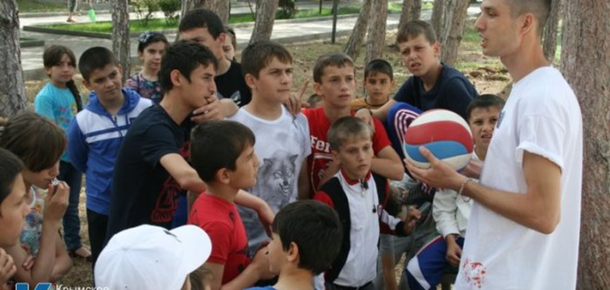 Первые 600 чеченских детей прибыли на отдых в Крым