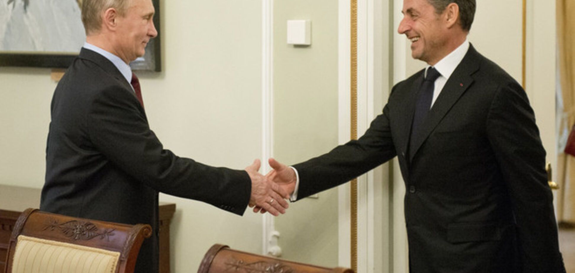 Путин в своей сочинской резиденции встретился с Саркози