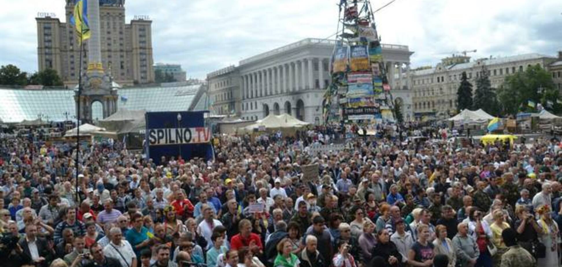 На Майдане пройдет очередное общественное вече
