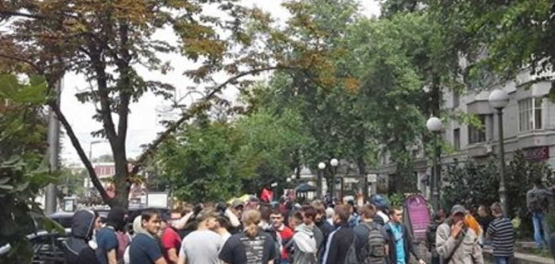 У міліції заявили, що протести у Лаври проходять без порушень