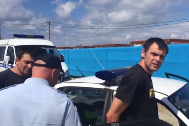 В оккупированном Крыму пьяные полицейские устроили гонки. Видеофакт