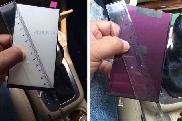 Первые фотографии 5,5-дюймового iPhone 6