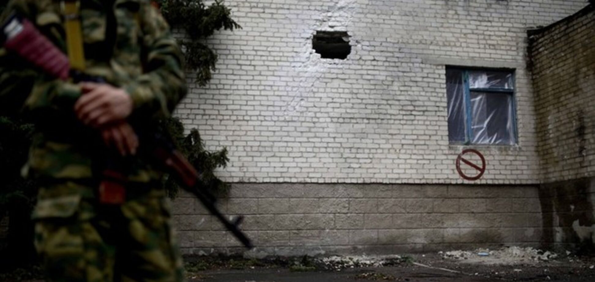 Террористы захватили военчасть Нацгвардии в Донецке