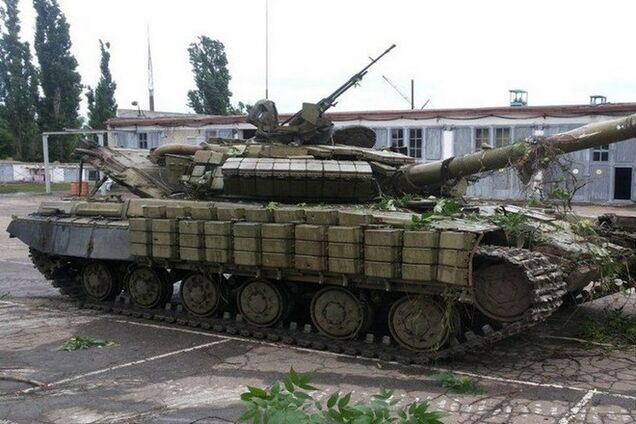 Бойцы АТО захватили у террористов российский танк