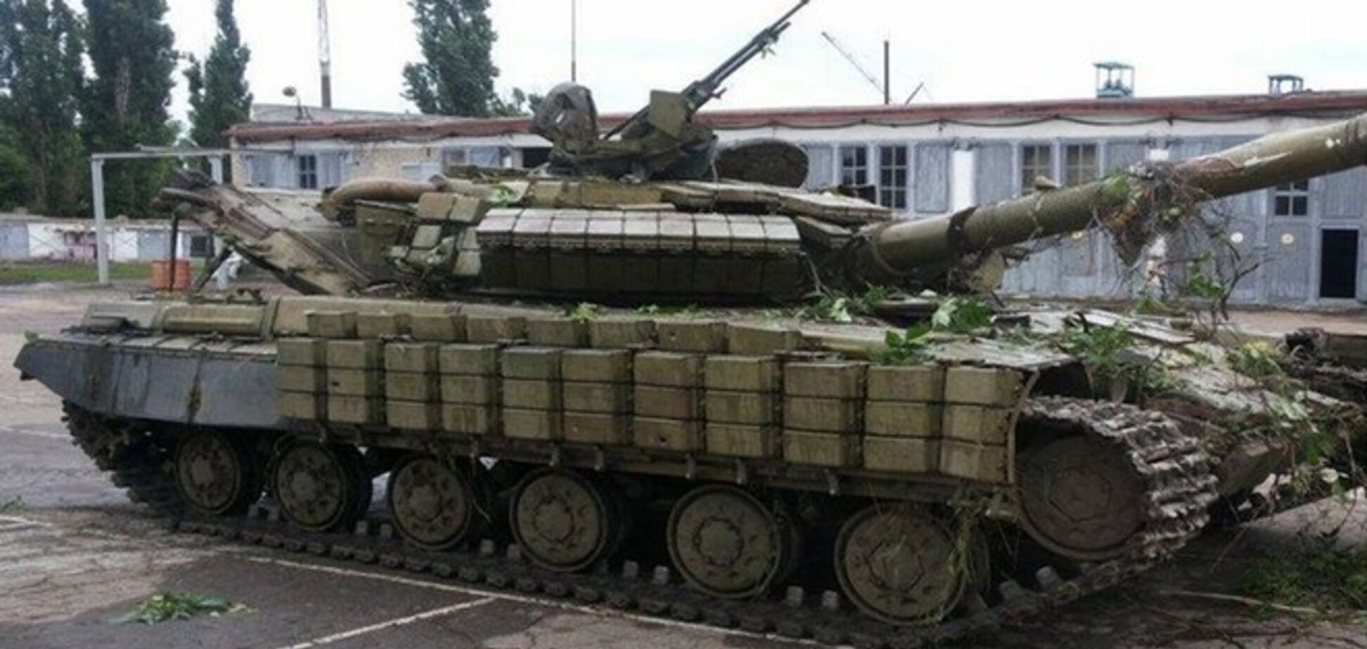 Бойцы АТО захватили у террористов российский танк