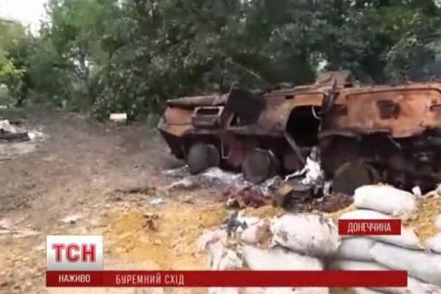 Терористи замінували трупи українських солдат на блокпосту біля Слов'янська