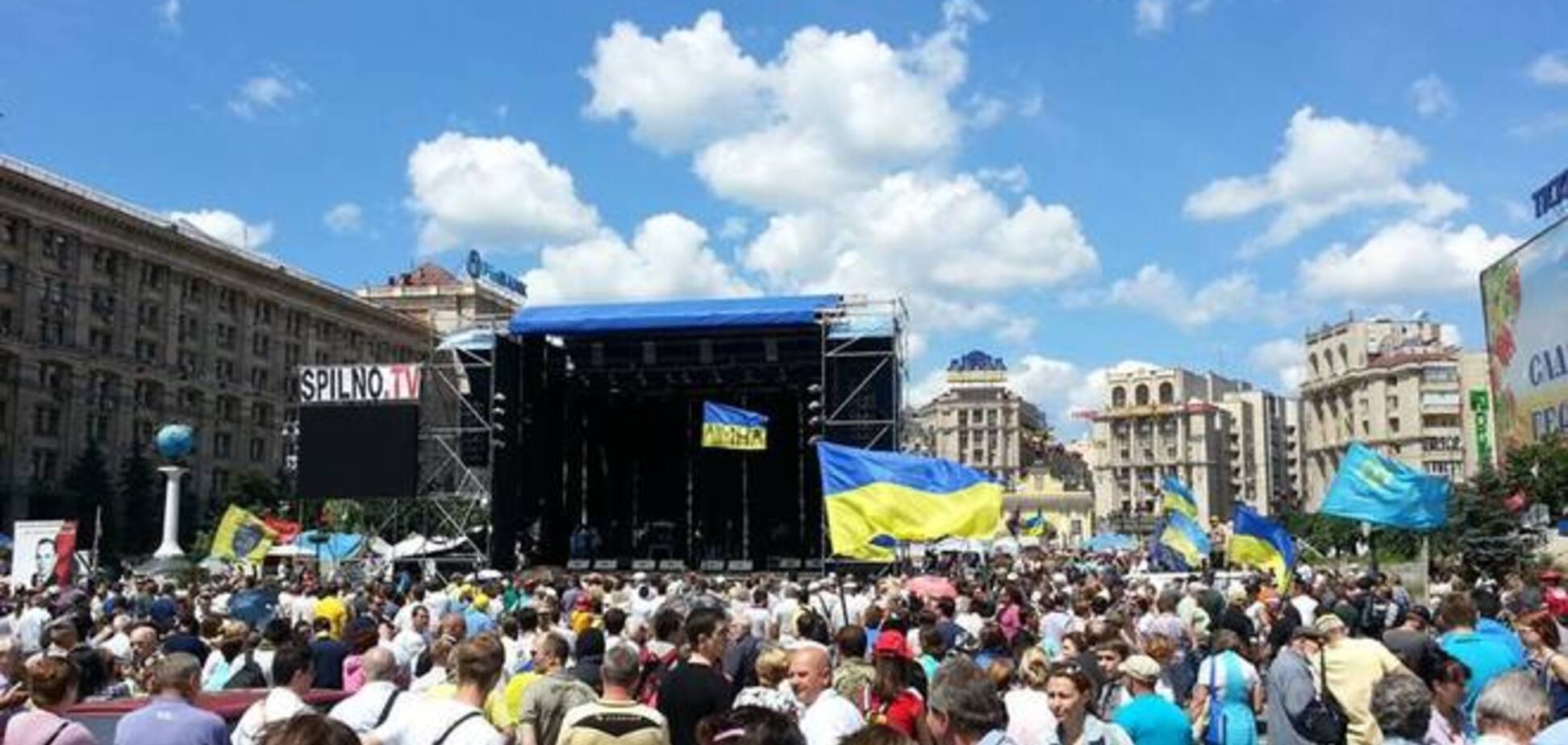 В Киеве состоялось пятое общественное вече