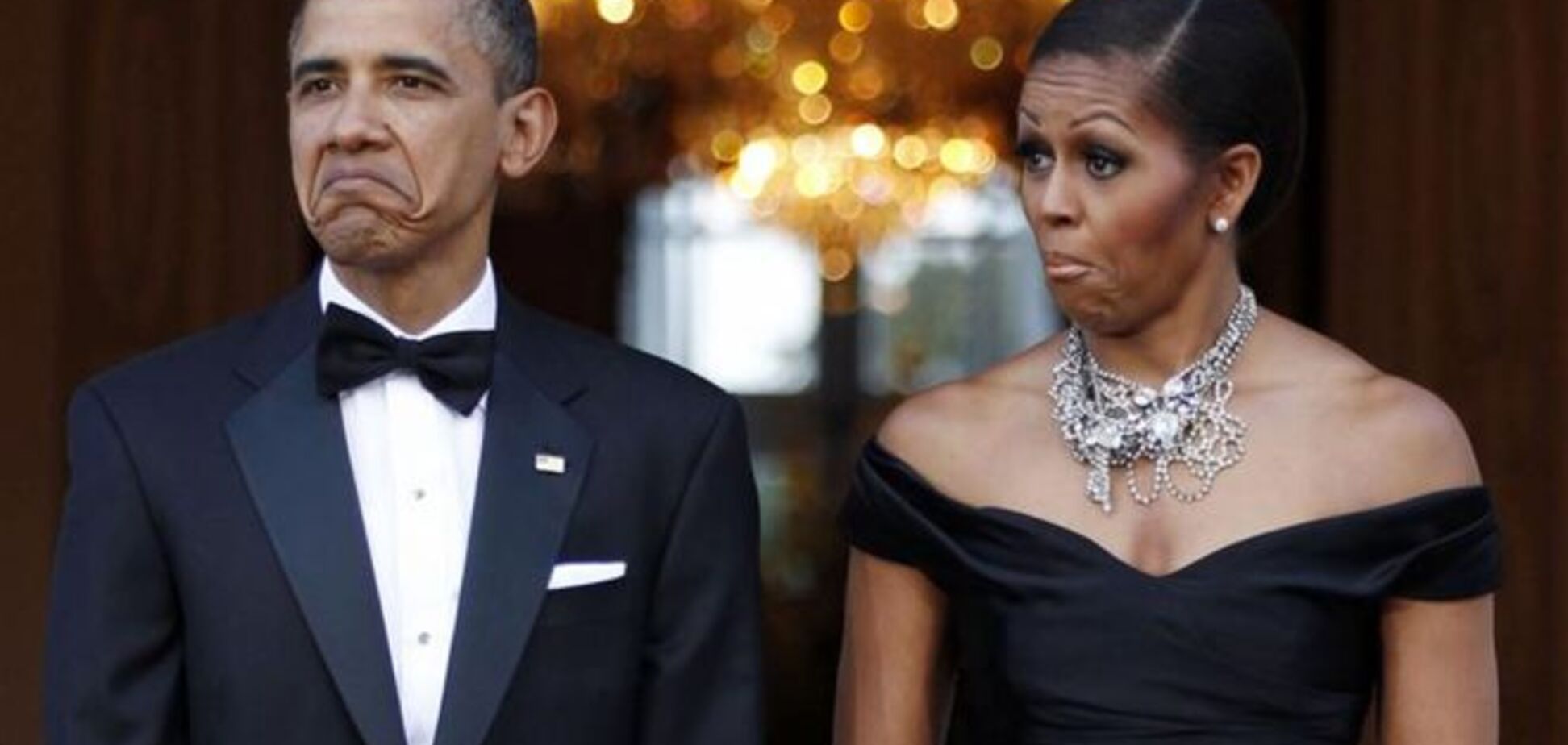 Дружина Обами обмовилася і сказала, що була обрана президентом США