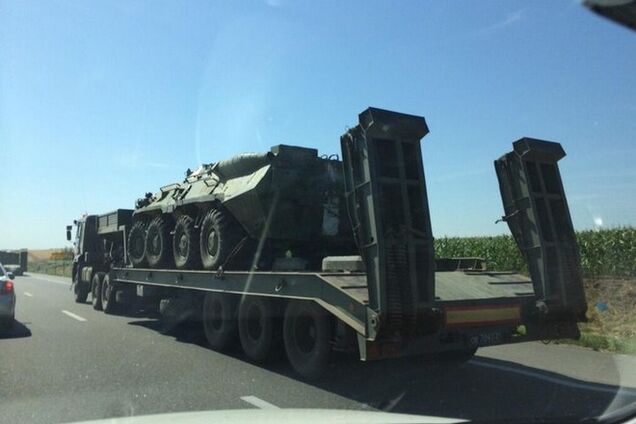 На Луганщині танки ховають прямо в житловому секторі