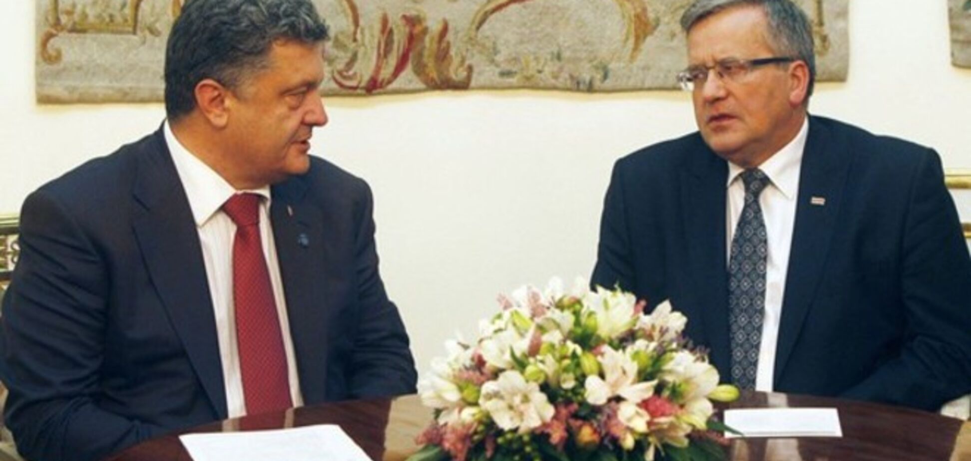 Порошенко обсудил с главой Польши ситуацию на востоке