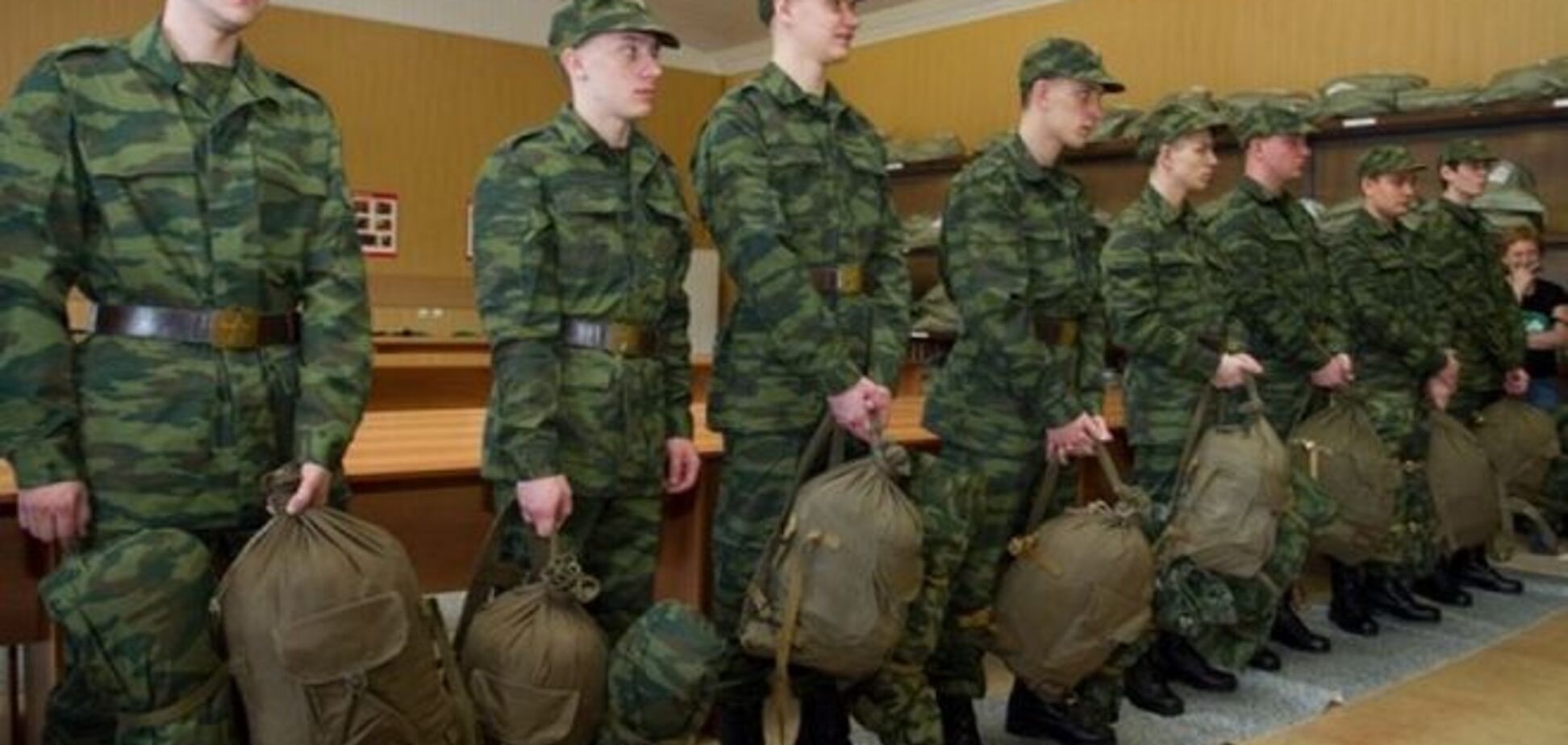 У включеному Криму служитимуть 1,2 тис. російських призовників
