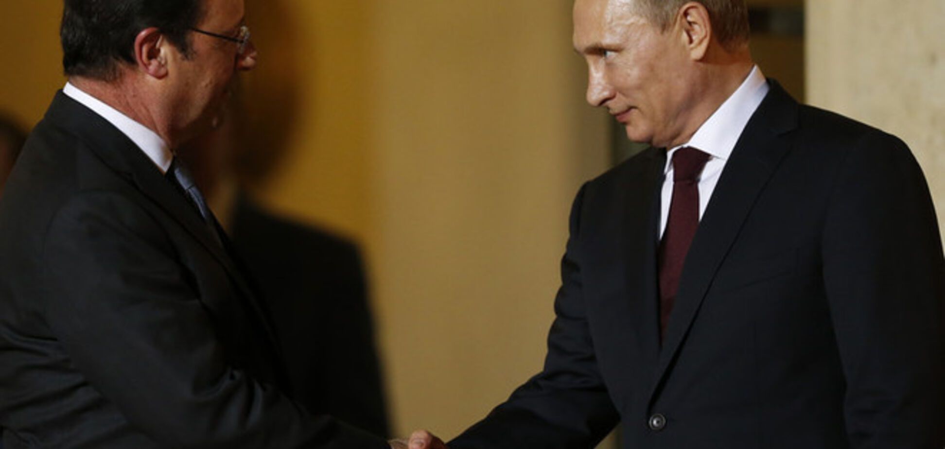 Путин и Олланд беседовали 1,5 часа, но важных заявлений не сделали