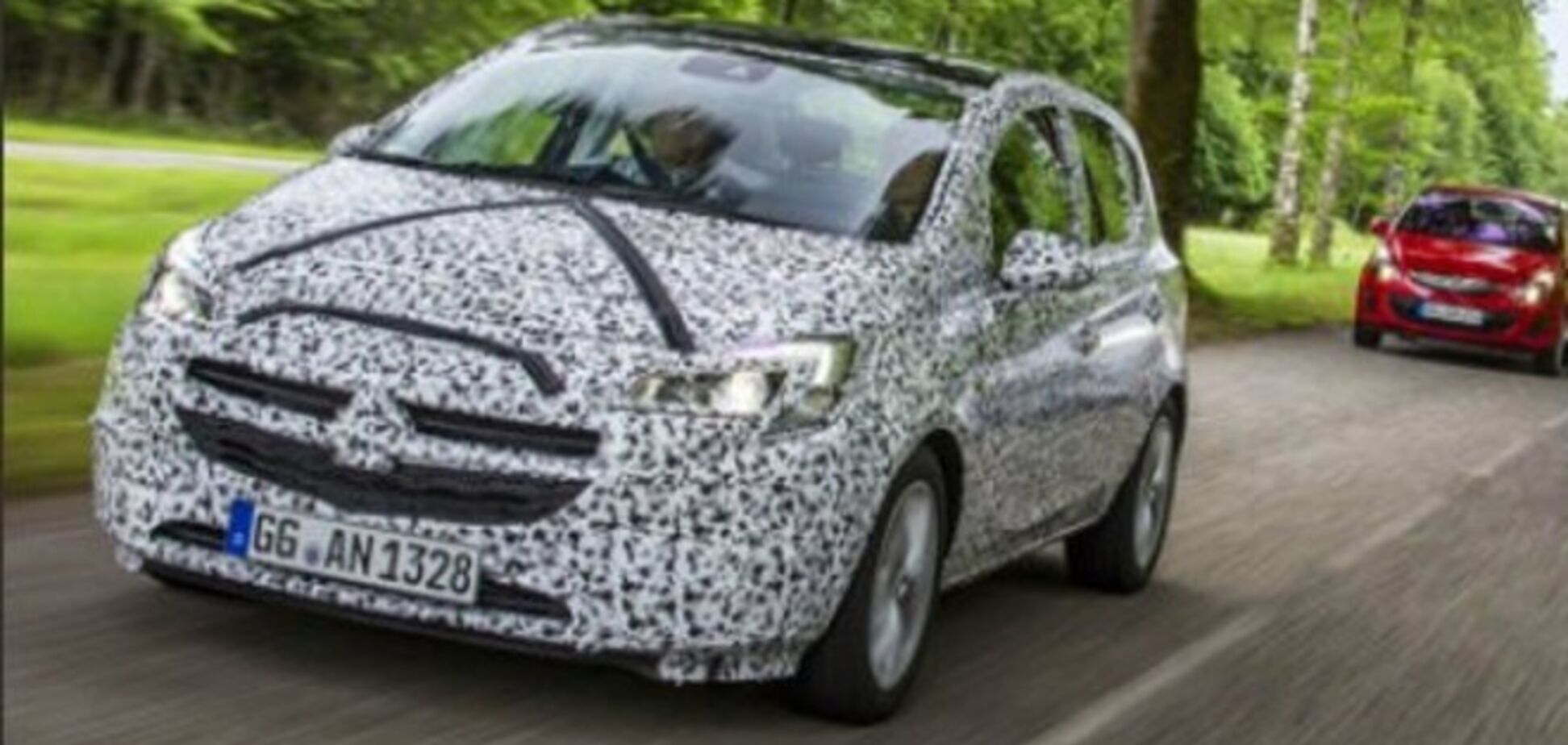 Опель показал обновленный хетчбэк Corsa