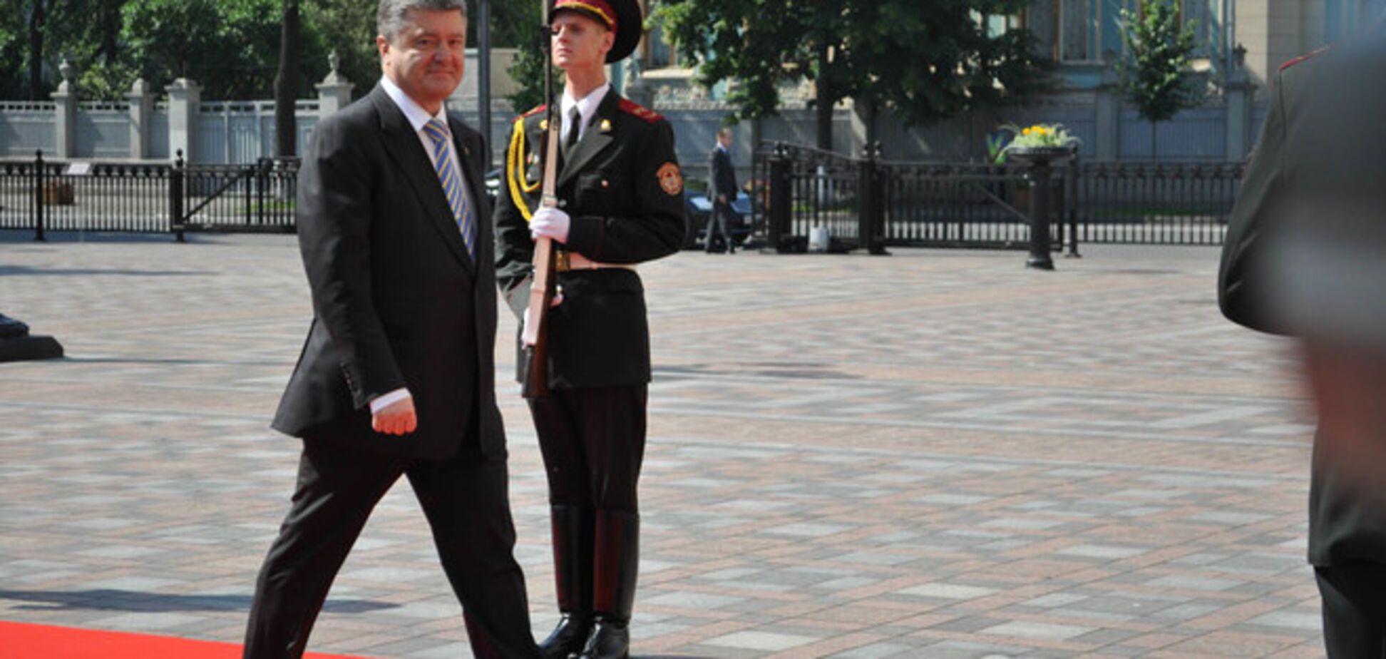 Как проходила инаугурация Порошенко. Фоторепортаж