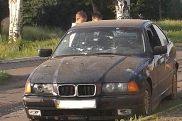 В Артемовске расстреляли машину с командиром воинской части