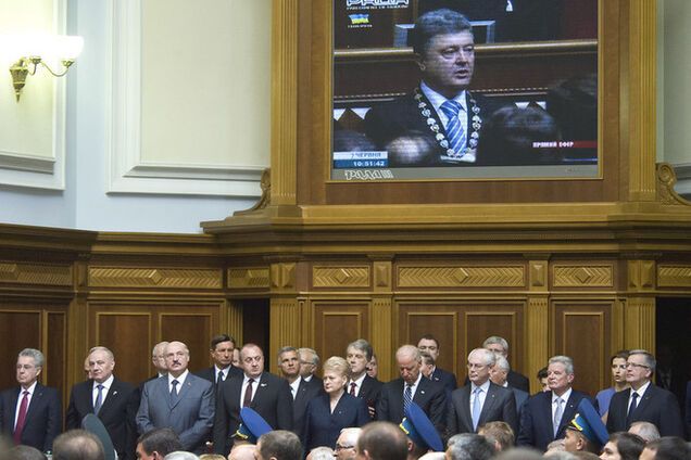 В инаугурации Порошенко приняли участие 60 иностранных делегаций