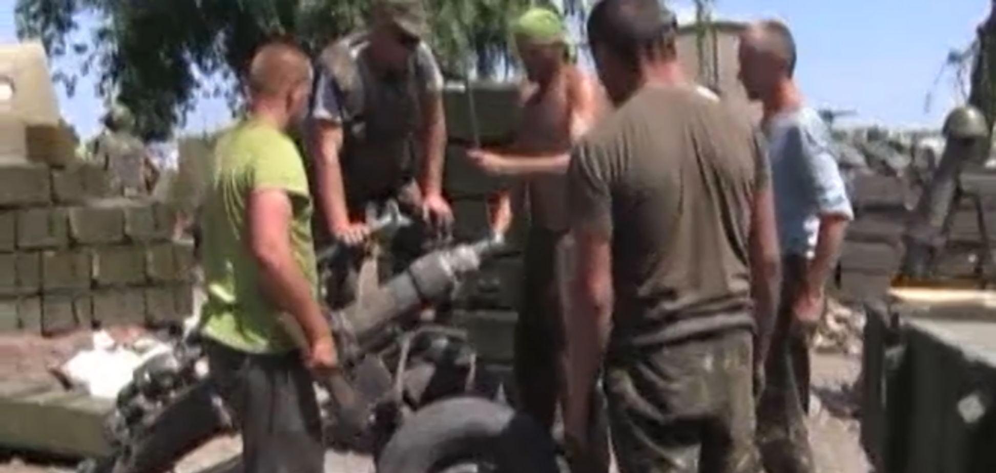 Українським військовим на передову в Слов'янськ прислали піноблоки