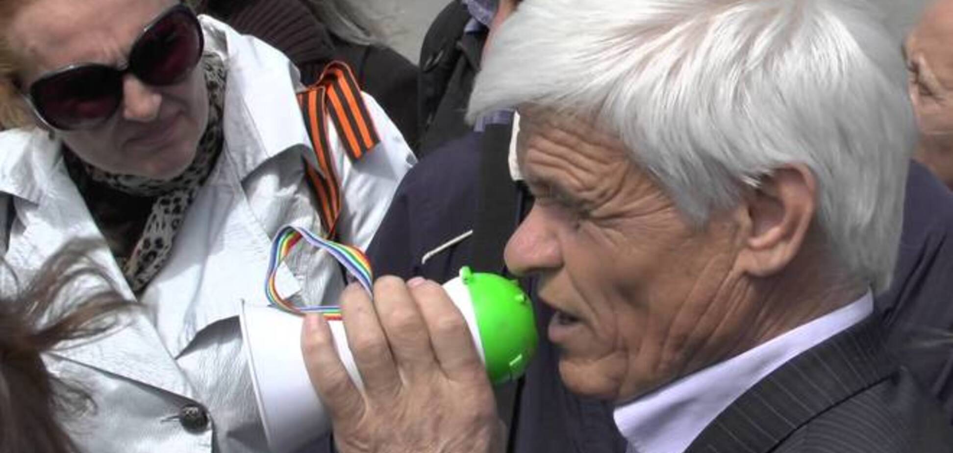 В Харькове протестовали против инаугурации Порошенко