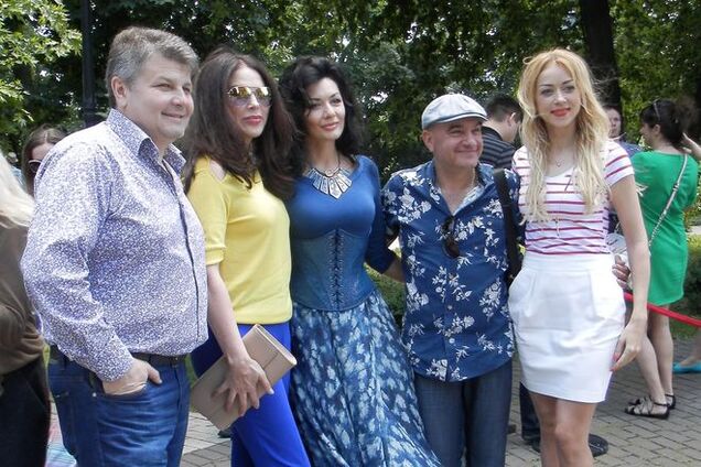 Жидков, Литовченко и Дорожкина открыли в Киеве дерево желаний