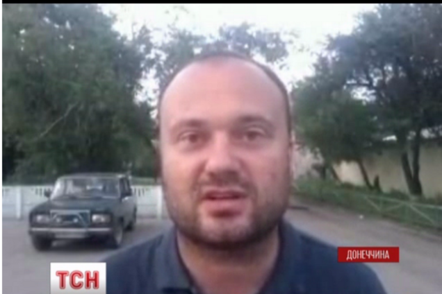 Украинские тележурналисты попали под обстрел вблизи Северска