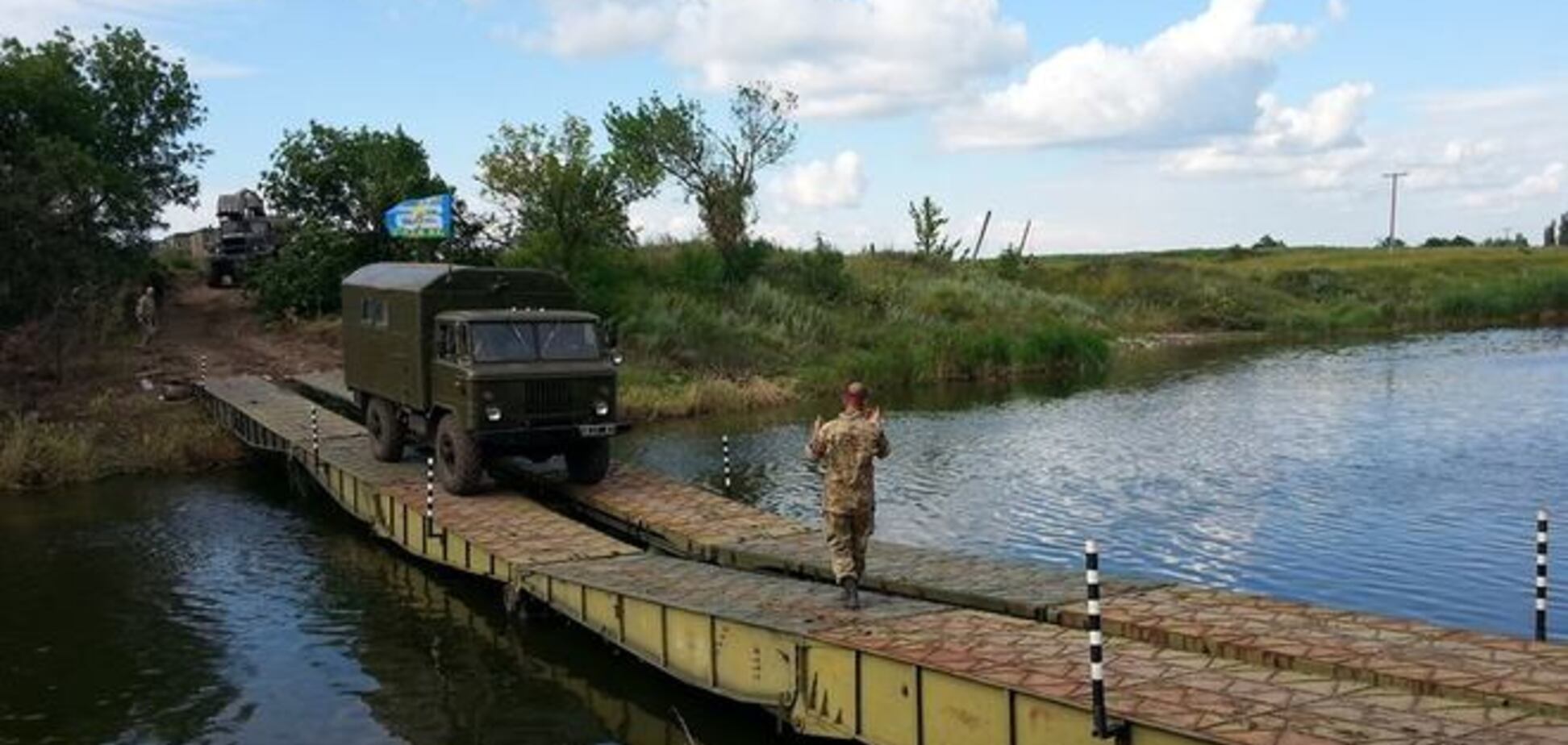 Украинские военные восстановили транспортное сообщение Харьков-Ростов-на-Дону