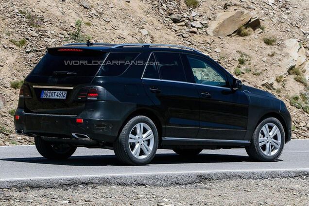 Мерседес обновит внедорожник M-Class