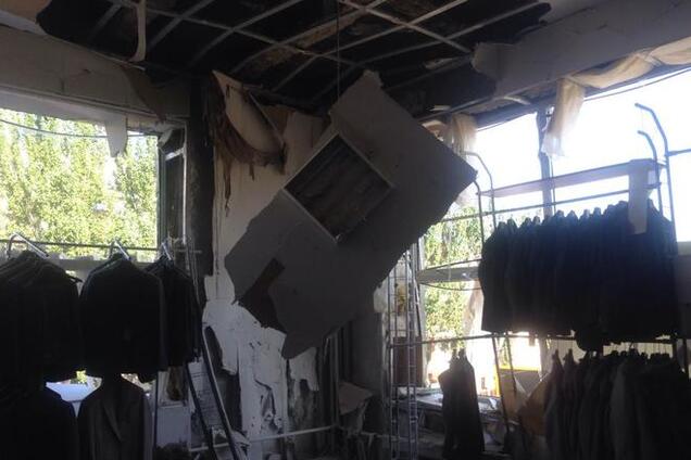 В донецком ЦУМе прогремел взрыв