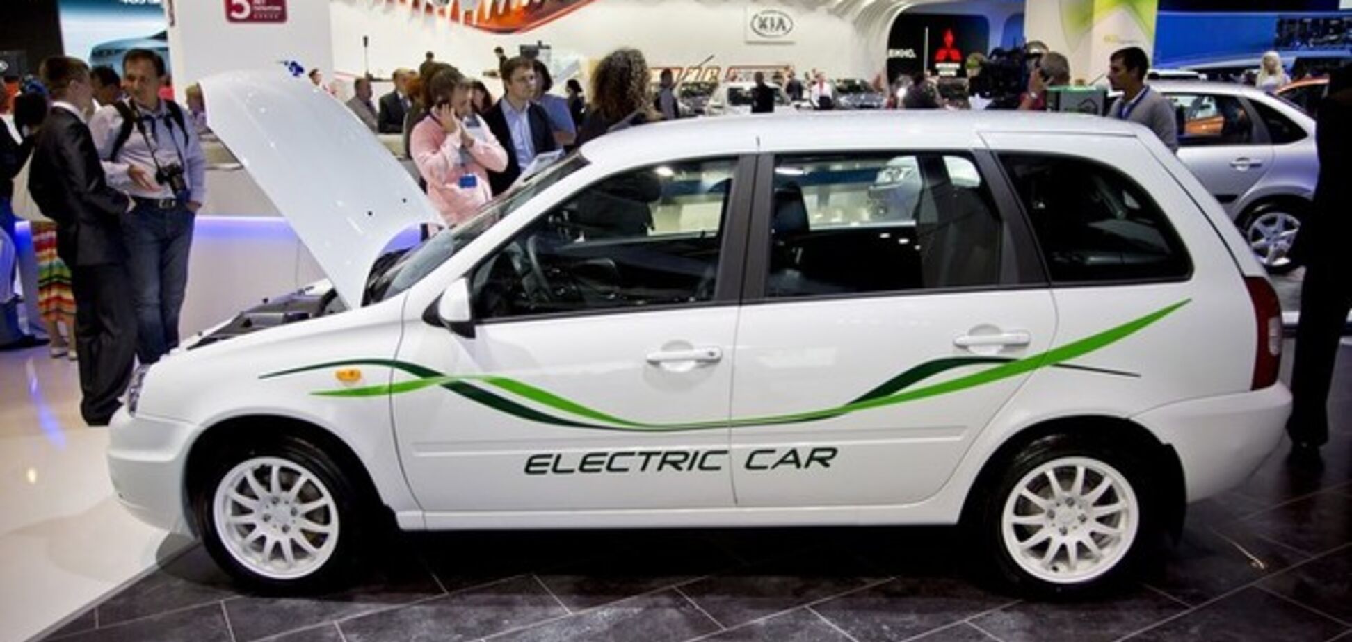 ВАЗ построит электрокар на базе 'Калины'