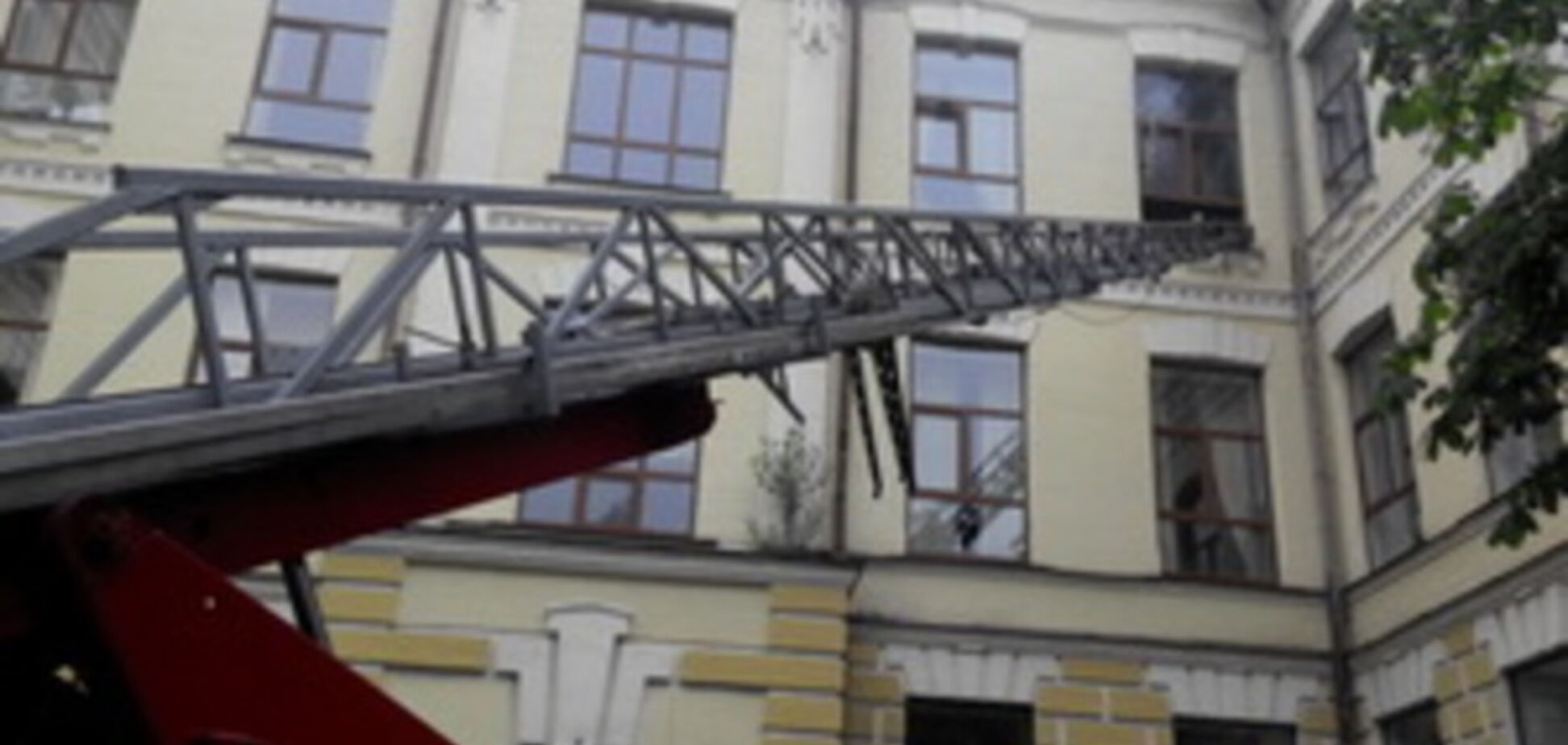 В университете им. Богомольца сгорел один из кабинетов