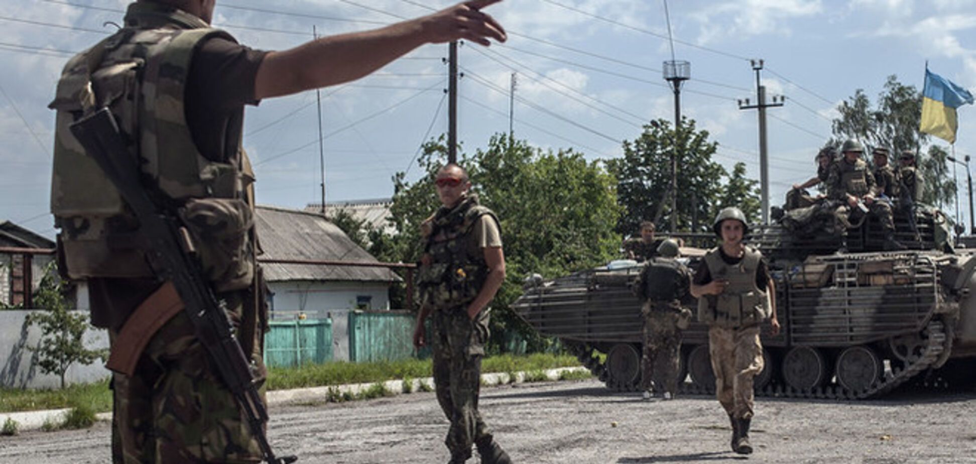 Утренние атаки террористов унесли жизни трех бойцов АТО