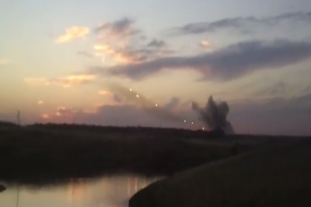 Росіянин зняв відео обстрілу України ' Градами '