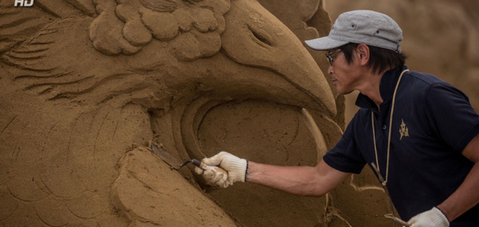 Піщане мистецтво. Виставка в Йокогамі