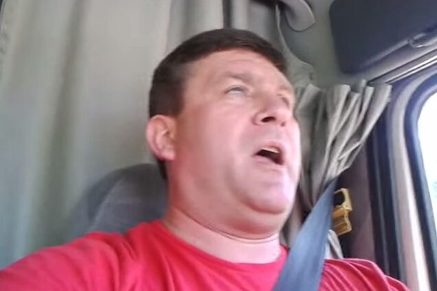 Дальнобойщик спел новый хит про Путина