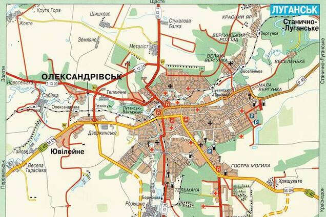 Луганск на 85% без электричества и воды из-за обстрела подстанции