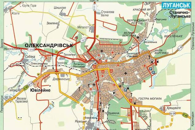 В Луганске пророссийские боевики с утра ведут интенсивный обстрел города