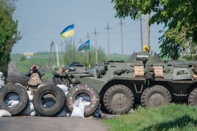 Силы АТО установили блокпосты на окраинах Луганска