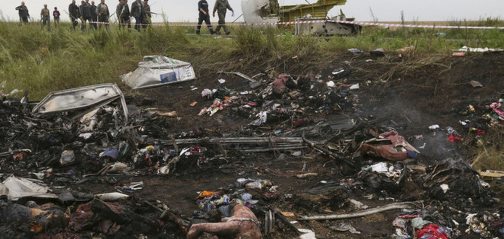 Террористы'ДНР' вывезли 50 мешков с останками тел пассажиров Boeing-777