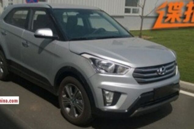  В сеть попали фото нового кроссовера от Хюндай