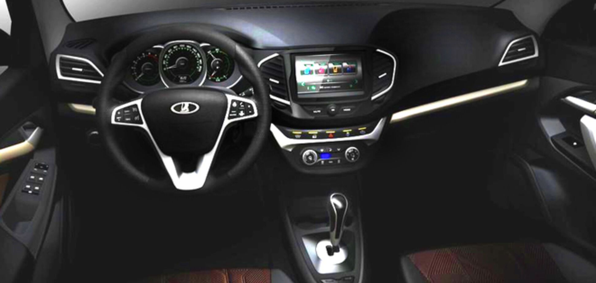 ВАЗ показал салон авто преемника 'Приоры'